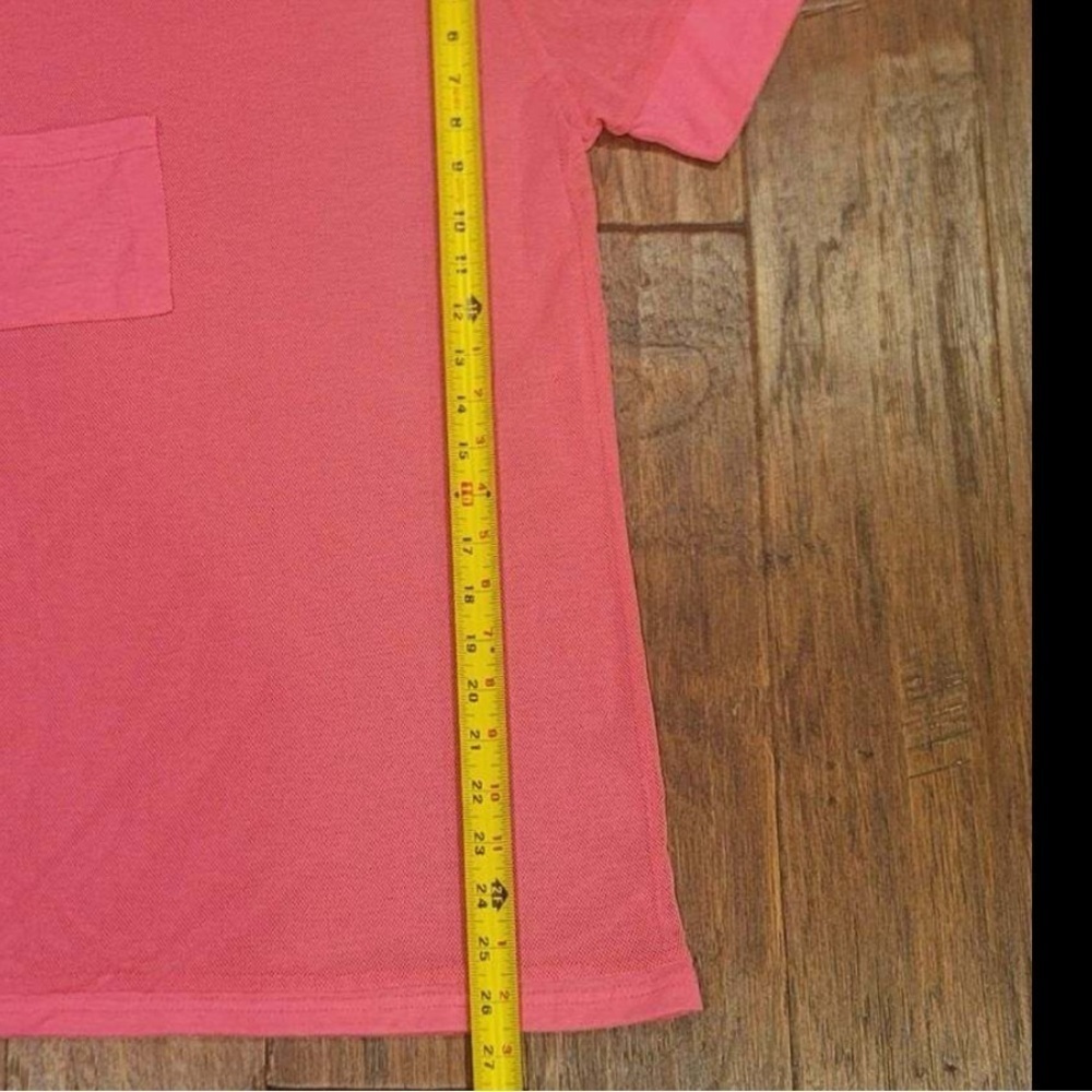 Vibrant Pink See Through T-Shirt - Picture 4 of 8